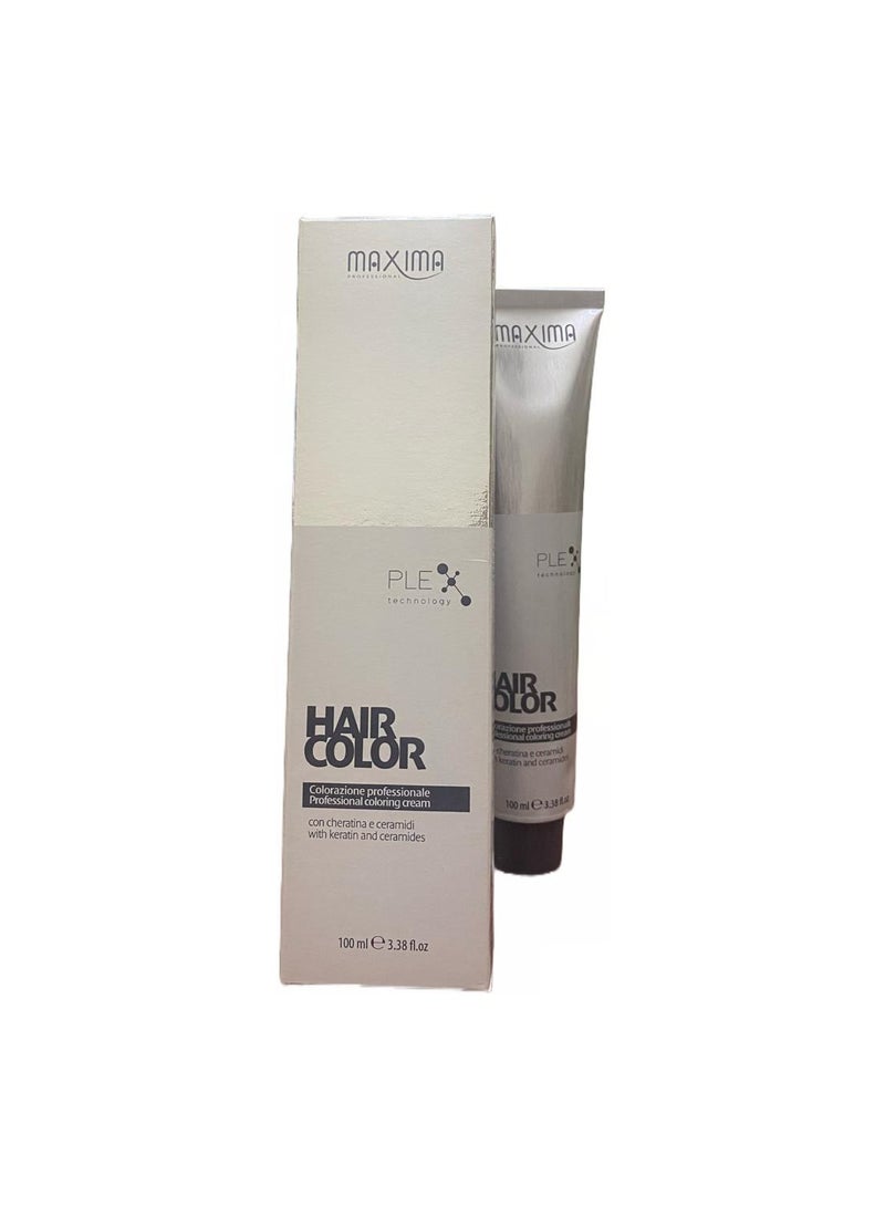 MAXIMA PROFESSIONAL Professional Hair Coloring Cream with Keratin and Ceramides 6 Dark Blonde 100 ml - Image 2