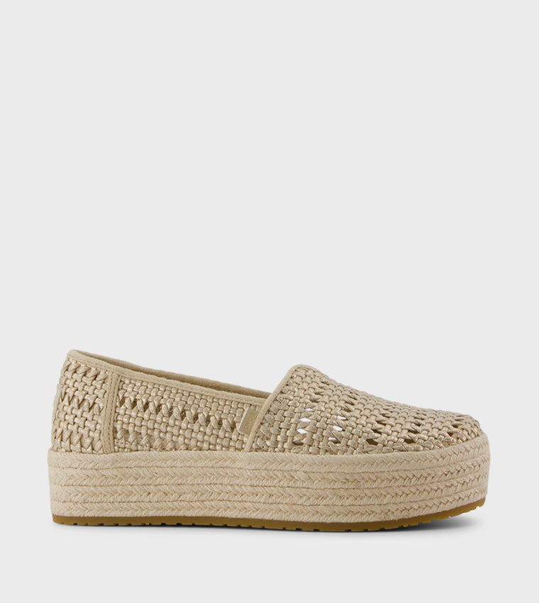 TOMS Valencia Slip-On Platform Espadrille - Image 1