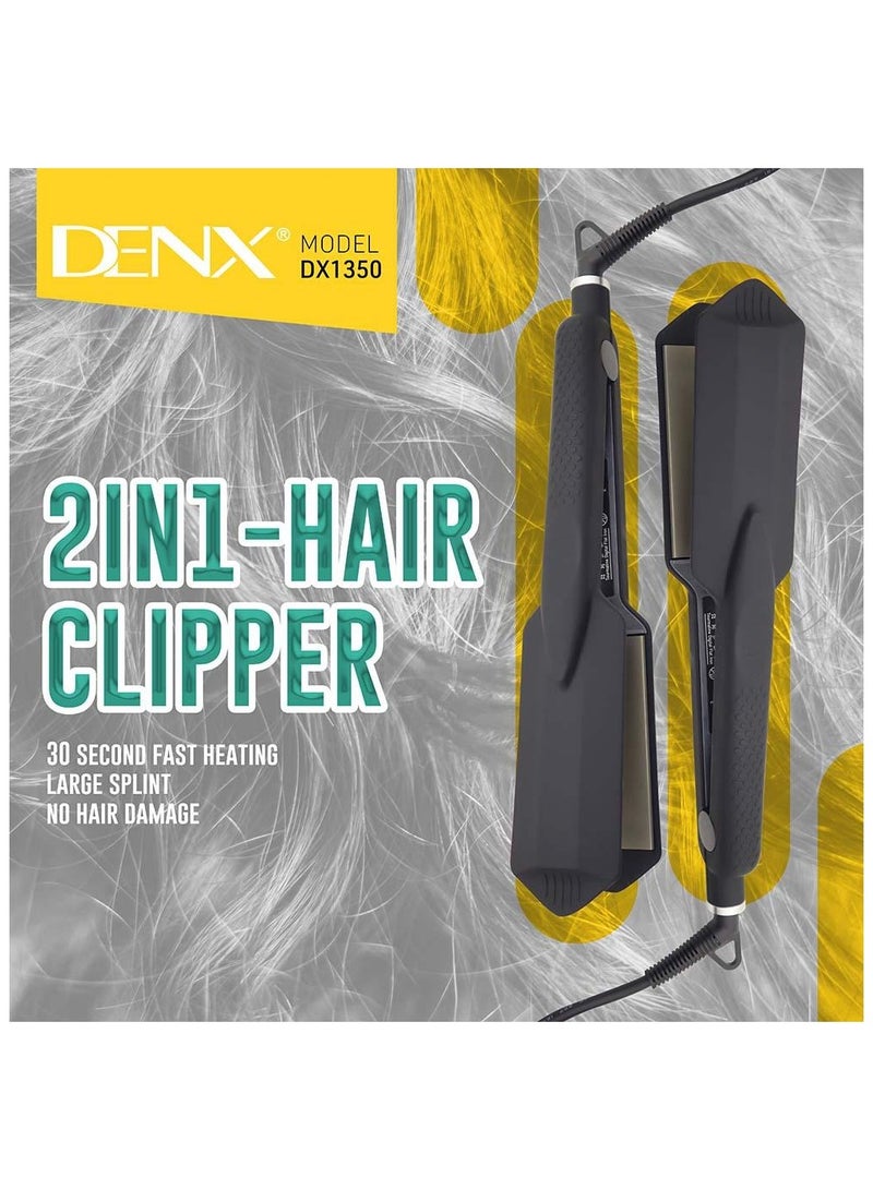 Denx Start Your Day with Stunning Hair – DENX DX1350 Hair Iron for Salon-Quality Straightening & Curling - Image 4
