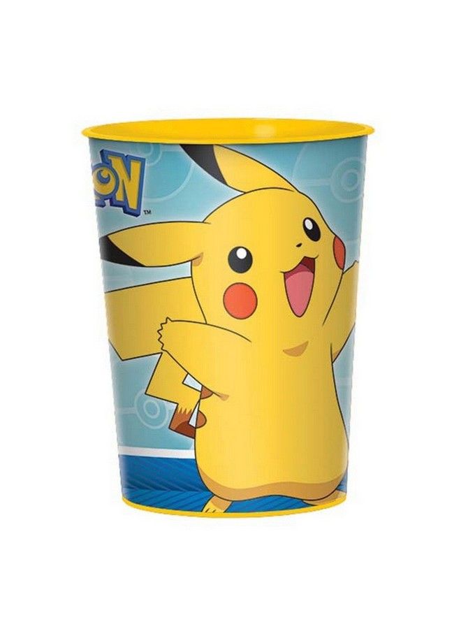 Amscan كوب بلاستيكي للهدايا على شكل بوكيمون، 1 كوب - Image 1