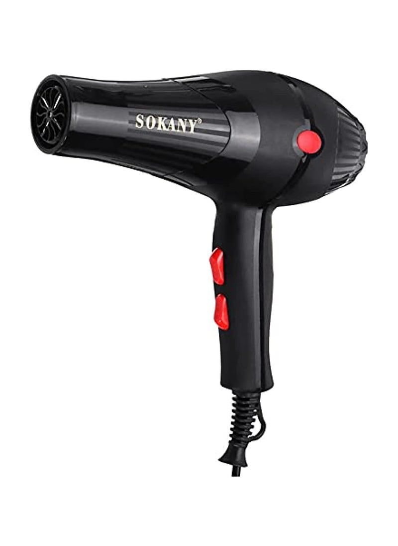 sokany - HS-3210 Professional Hair Dryer - 2600W - 2 Heads - Multicolour - Image 1
