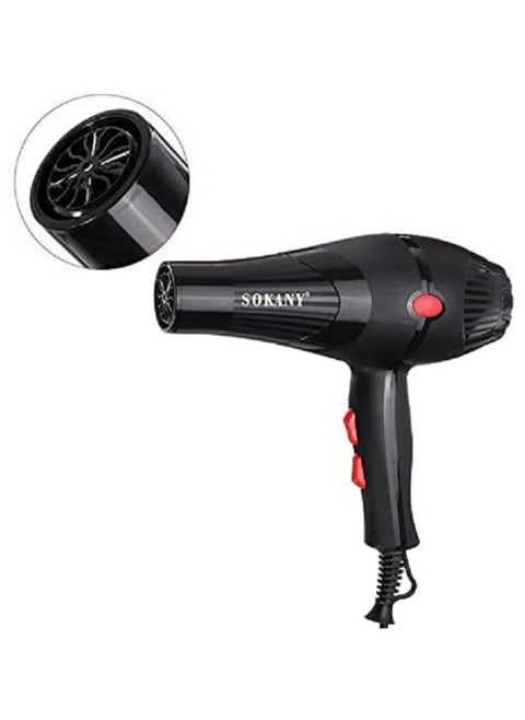 HS-3210 Professional Hair Dryer - 2600W - 2 Heads - Multicolour