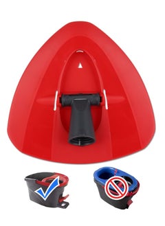 Y&D Spin Mop Replacement Head Base Rotating Triangle Refill Disc for Easy Wring Replace Plastic Case Shell Red  - Image 2