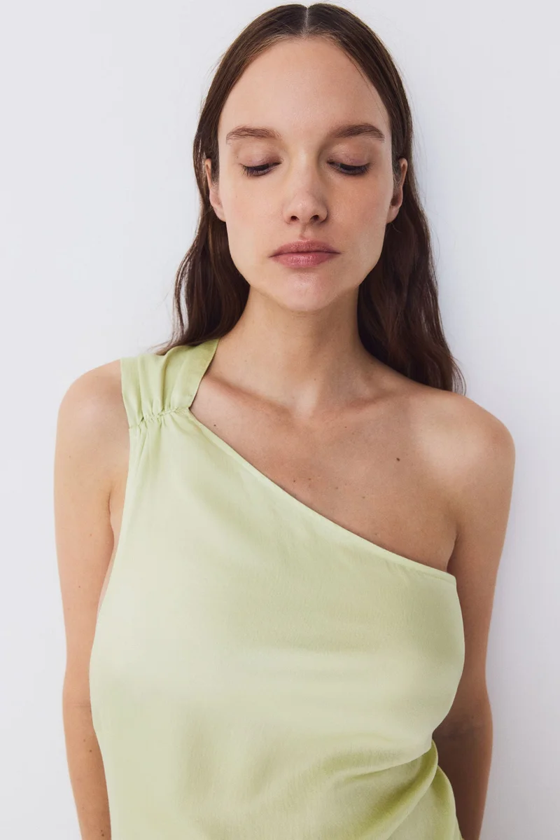 H&M  MAMA One-shoulder viscose dress for Women | Best Price UAE