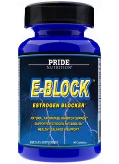 Estrogen Blocker For Men & Hormone Balance For Women E Block Natural Pct Aromatase Inhibitor Anti Estrogen Acne Support Formula Post Cycle Therapy Supplement Plus Dim Calcium D Glucarate Chrysin