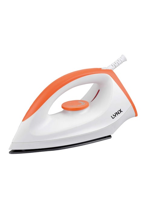 LYNX Dry Iron – 1200W Non-Stick Soleplate, Adjustable Heat Control, Indicator Light, Safety Thermal Fuse, Lightweight & Ergonomic Design, Quick & Efficient Ironing for All Fabrics – 50/60Hz – LY-IR-3012
