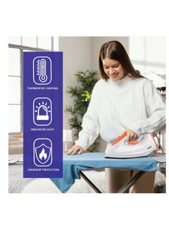 lynx LYNX Dry Iron – 1200W Non-Stick Soleplate, Adjustable Heat Control, Indicator Light, Safety Thermal Fuse, Lightweight & Ergonomic Design, Quick & Efficient Ironing for All Fabrics – 50/60Hz – LY-IR-3012  - Image 4