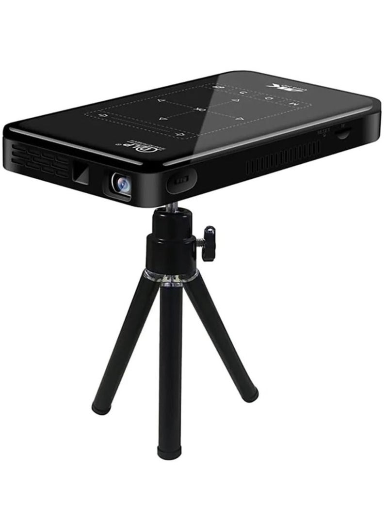 Generic - DLP P09-II Full HD Projector Android 9.0 DDR4 2GB 32GB Mini Portable 4K Wifi BT4.2 4000mA Battery Video Beamer Home Cinema - Image 1