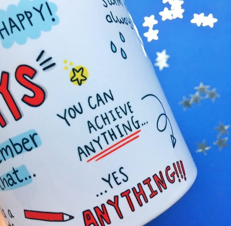 DAYS Motivational Quote Coffee Mug Law Of Attraction Self Care Manifest Affirmation Positivity Gift Mindset Motivational Ceramic Mug Gift To Friend Brother Sister And Everyone, 350 ML - Image 2