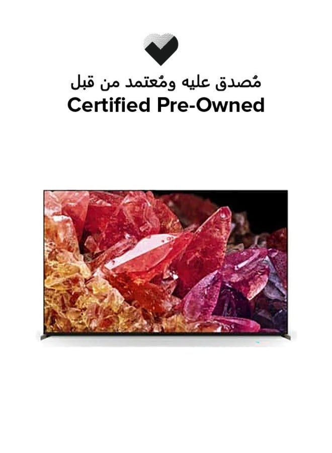 مستعمل معتمد - تلفاز ذكي أندرويد 85" - 4K 85X95K أسود