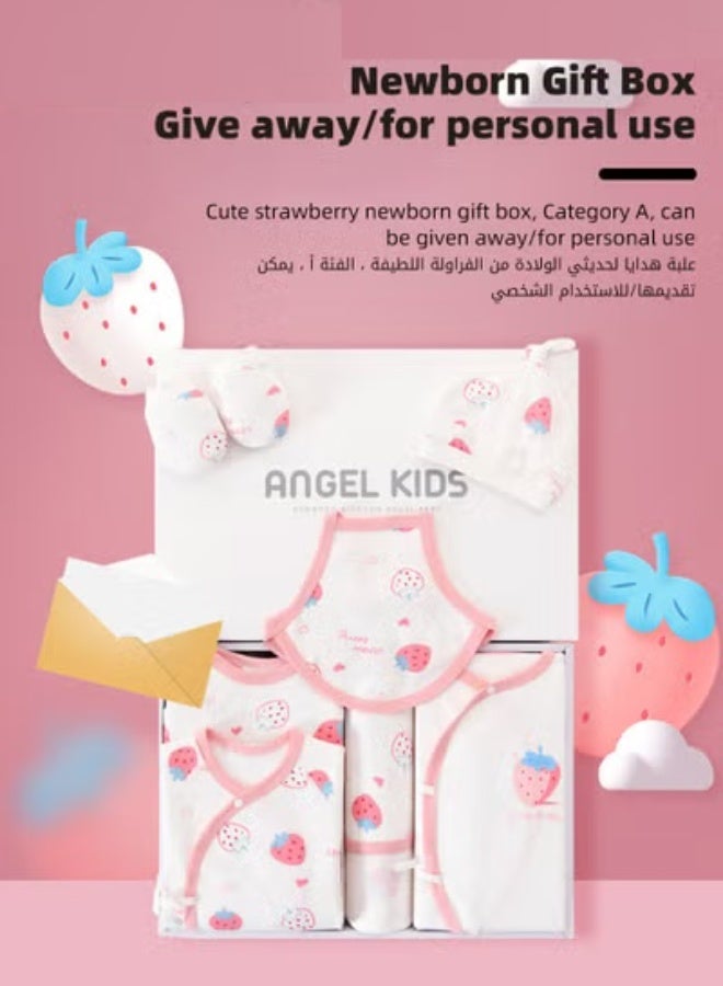 DOOKOO 24PCS Newborn Baby Gift Set, Newborn Layette Gift Set for Boys and Girls, Babies Essential Clothes Accessories with Baby Blanket, 100% Premium Cotton, for Spring Summer Autumn Winter - Image 4