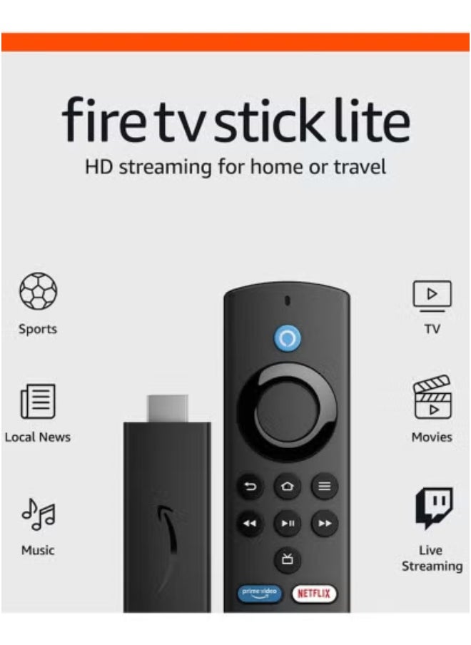 Generic HD Streaming Media Player with Voice Remote Lite – Compact 2nd Gen Streaming Stick for Free & Live TV Access – Smart Home Control Support – Alexa Voice Assistant – Easy Full HD Setup – Fast Wi-Fi – HDMI – Home Theater Entertainment Device  - Image 3