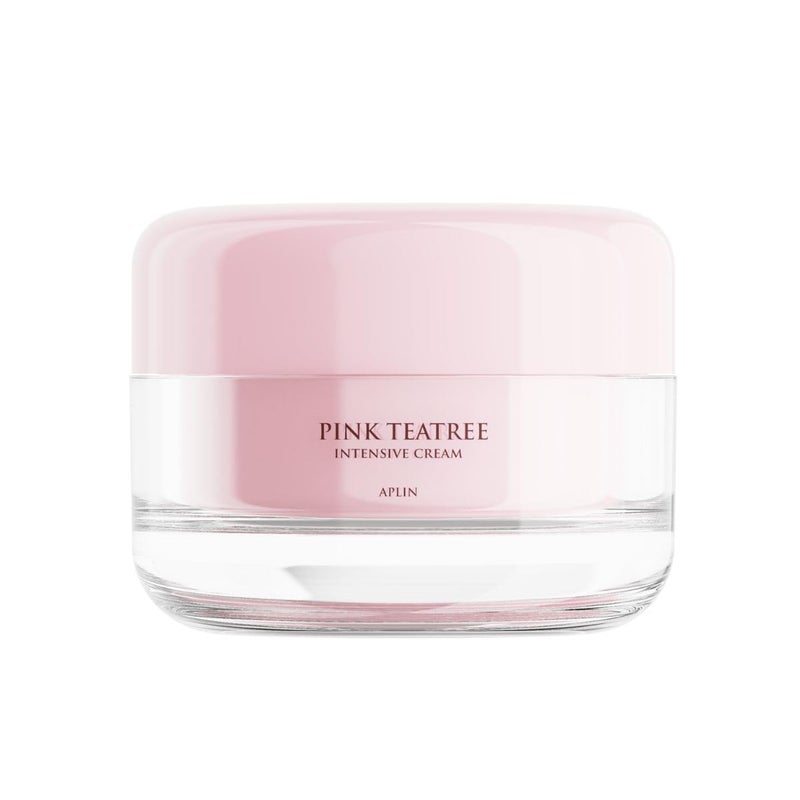 aplin Pink Tea Tree Intensive Cream - 50g/Skin Moisturizer/Facial Moisturizers/1.7 Oz, CICA, Allantoin, Korean Skin Care, Moisturizer, Hydrating - Image 1