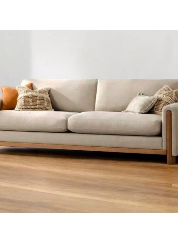 Other Manufacturer sofa, size 180*85*90 cm, seat height 45 cm, beige color - Image 2