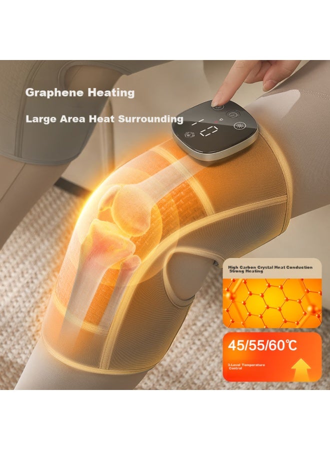 JD.com Jd Jingzao Knee Massager Massager K2 [2-pack] Leg Massager Heating Knee Protector Warm Arthritis Cold Leg Knee Hot Compress Therapy Device Gift For Elderly  - Image 1