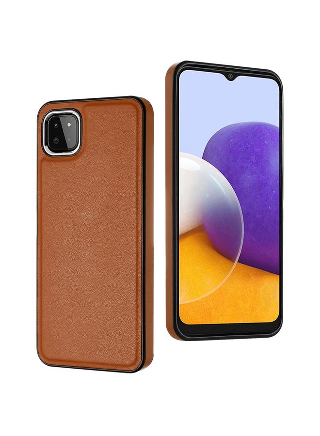 اس-توب جراب لهاتف Samsung Galaxy A22 5G مصنوع من الجلد بتغطية كاملة - Image 2