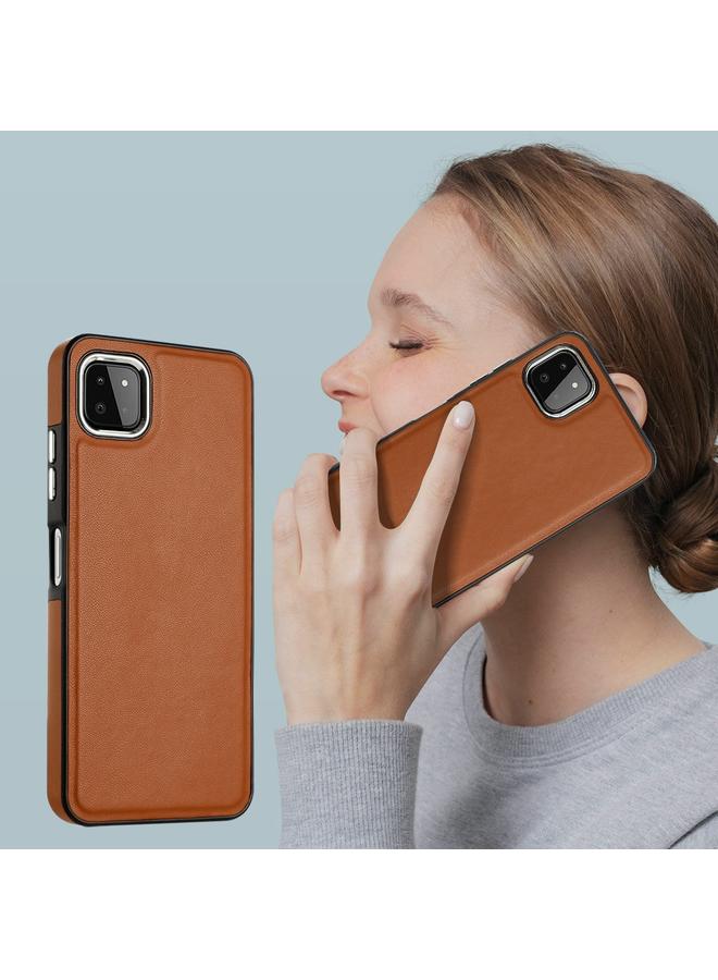 اس-توب جراب لهاتف Samsung Galaxy A22 5G مصنوع من الجلد بتغطية كاملة - Image 5