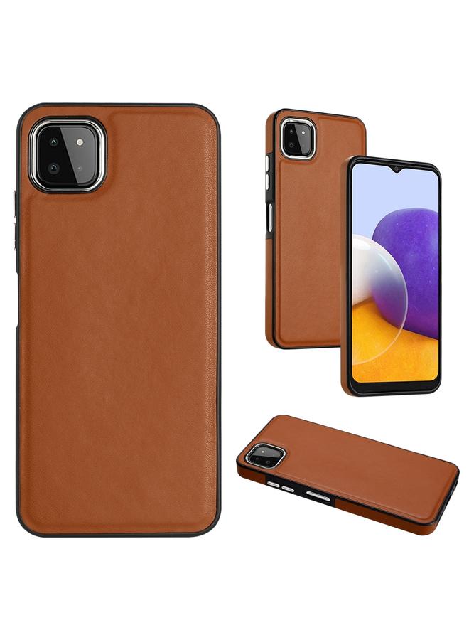 اس-توب جراب لهاتف Samsung Galaxy A22 5G مصنوع من الجلد بتغطية كاملة - Image 1