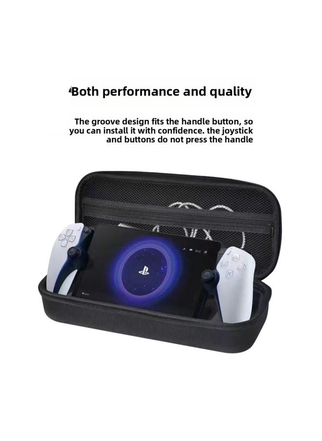 Generic PS Portal Storage Bag EVA Thickened Protective Hard Shell Bag PS5 Streaming Handheld Storage Bag Portable Handbag-Product Color:Black [PS5 Handheld Storage Bag]]  - Image 3