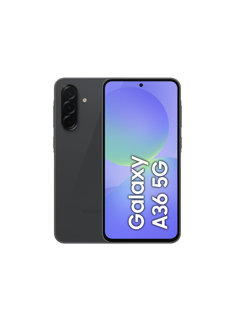 Samsung Galaxy A36 5G Dual SIM Awesome Black 8GB RAM 256GB - International Version - Image 1