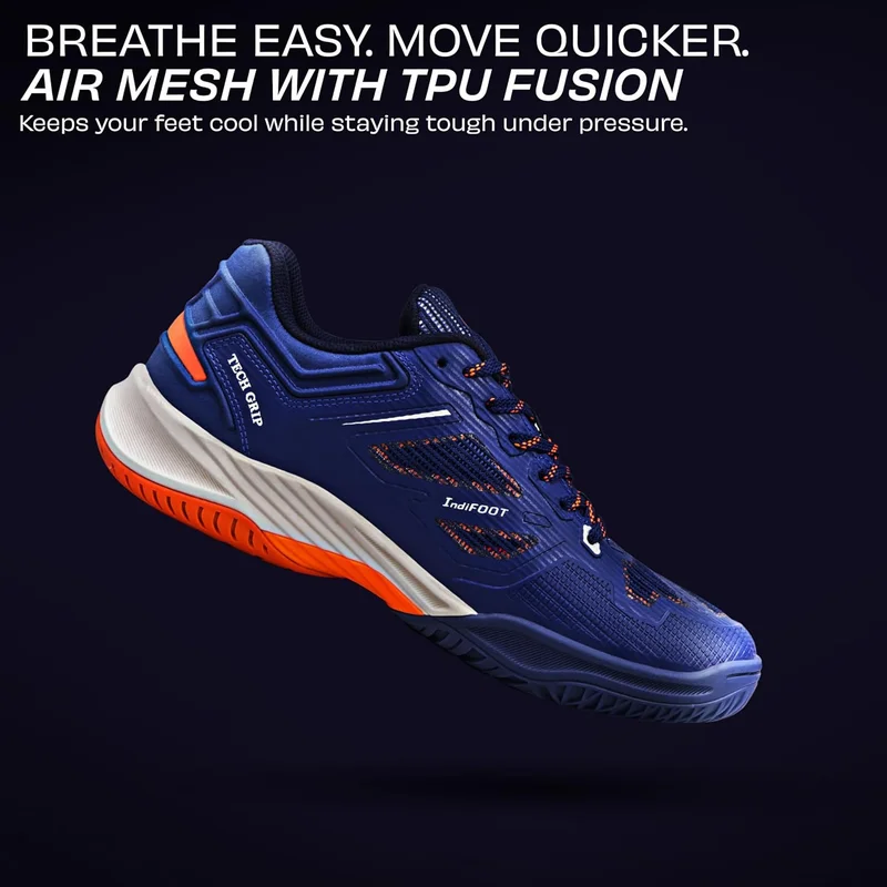 Nivia  OPA Pickleball Shoes for Men - Lightweight, Breathable, and Durable with Nonmarking Rubber Sole for Men | Best Price UAE