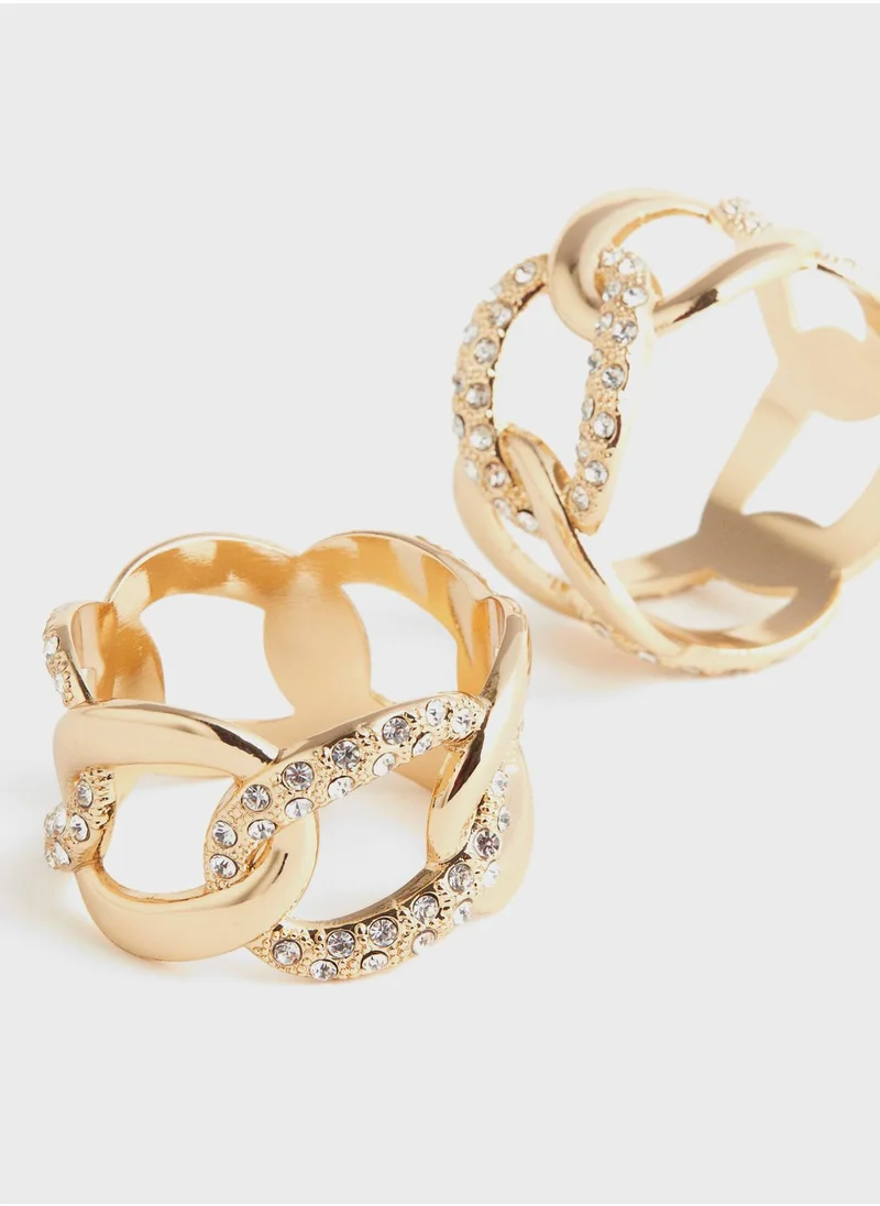 H&M 2-Pack Metal Napkin Rings