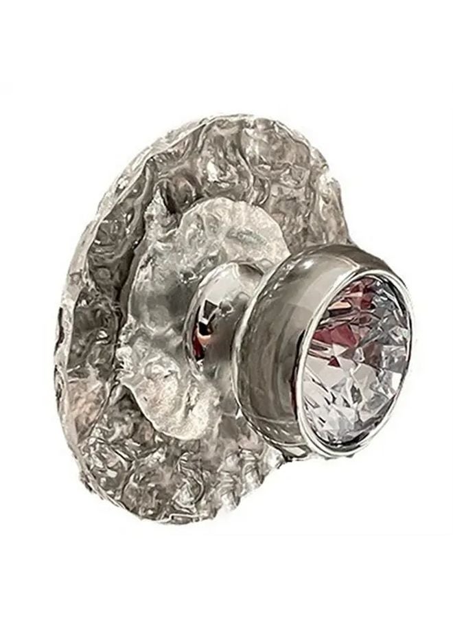 White Acrylic Bathroom Wall Hooks Set For Towel Clothes Jewelry Storage - Image 5