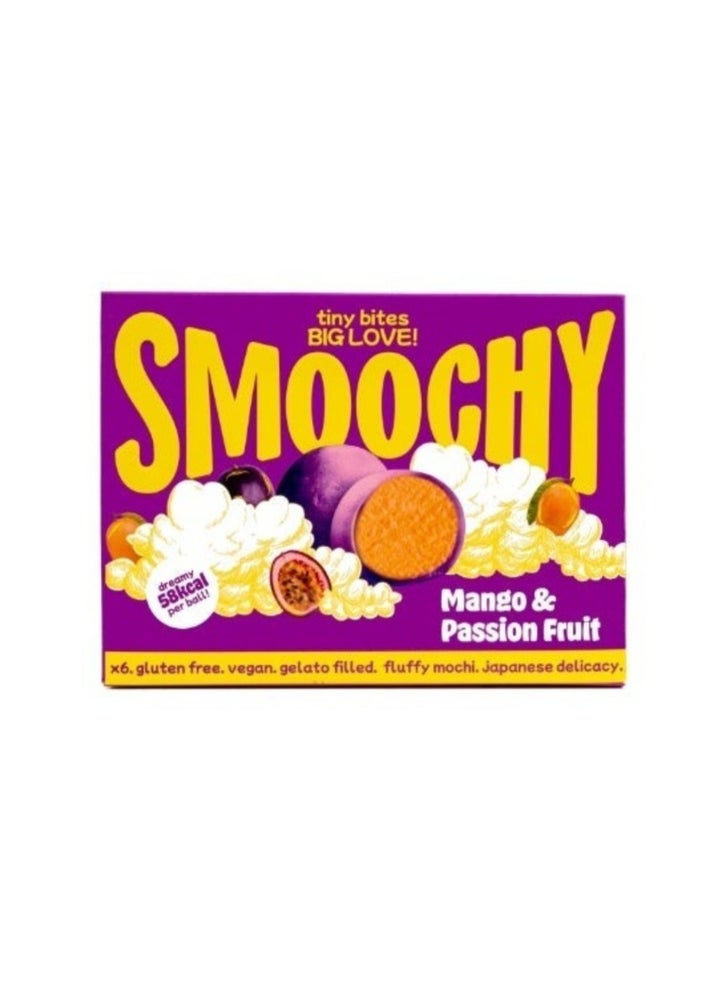 Smoochy Mango Passion Fruit Mochi Ice Cream