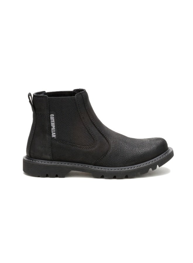 CATERPILLAR CAT Men’s Colorado 2.0 Chelsea Boots – Tumbled Nubuck Leather, EVA Comfort Footbed, CLEANSPORT NXT Odor Control, Durable Rubber Outsole – Black - Image 1