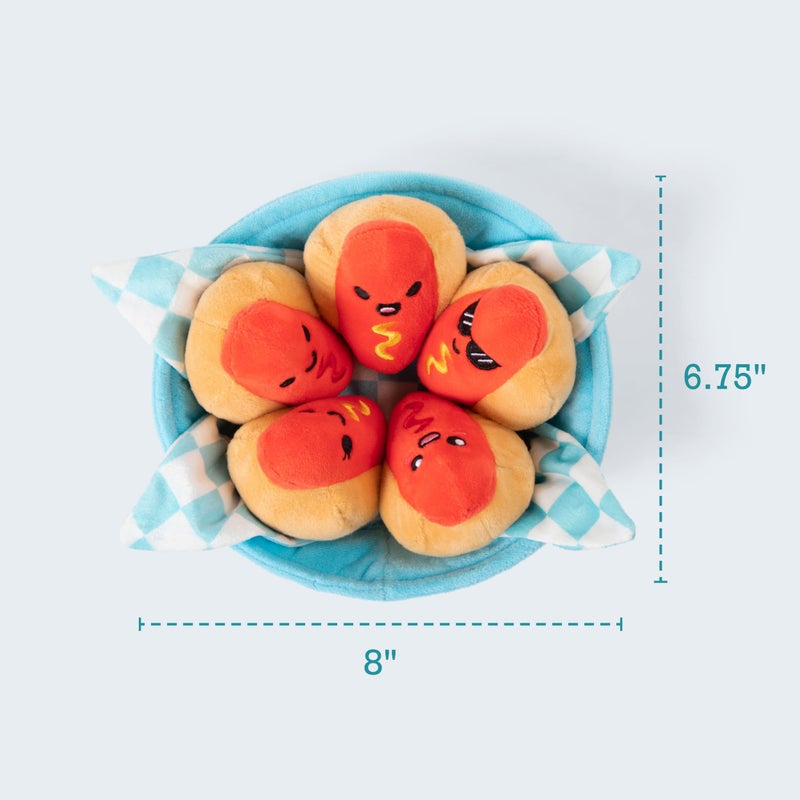 WHAT DO YOU MEME? Emotional Support Hot Dogs â€“ Emotional Support Plushies, Cute Stuff & Funny Gifts by Relatable - Image 4