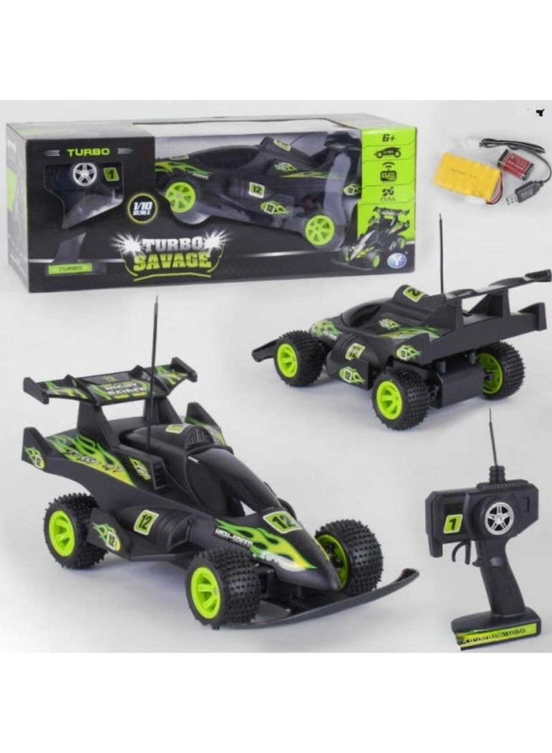 توي لاند سيارة باجي للتحكم عن بعد - سيارة سباق عالية السرعة تعمل بالتحكم عن بعد بتصميم توربو وعجلات للطرق الوعرة - Image 3