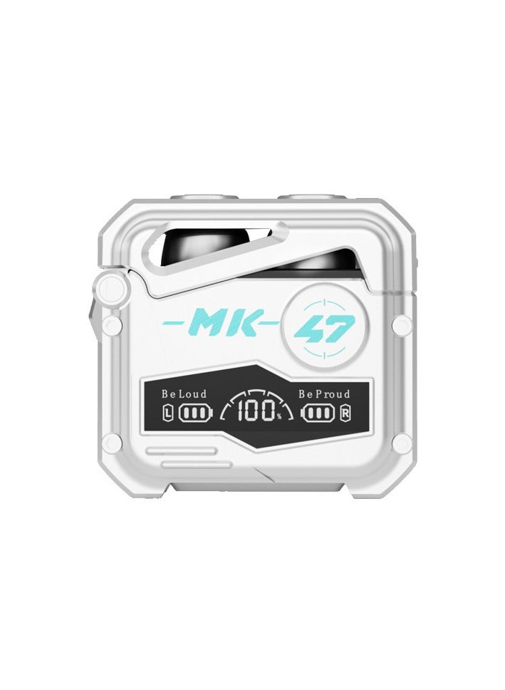 general MK47 cool mechanical wireless bluetooth headset ultra-long battery life TWS gaming headset - Image 1