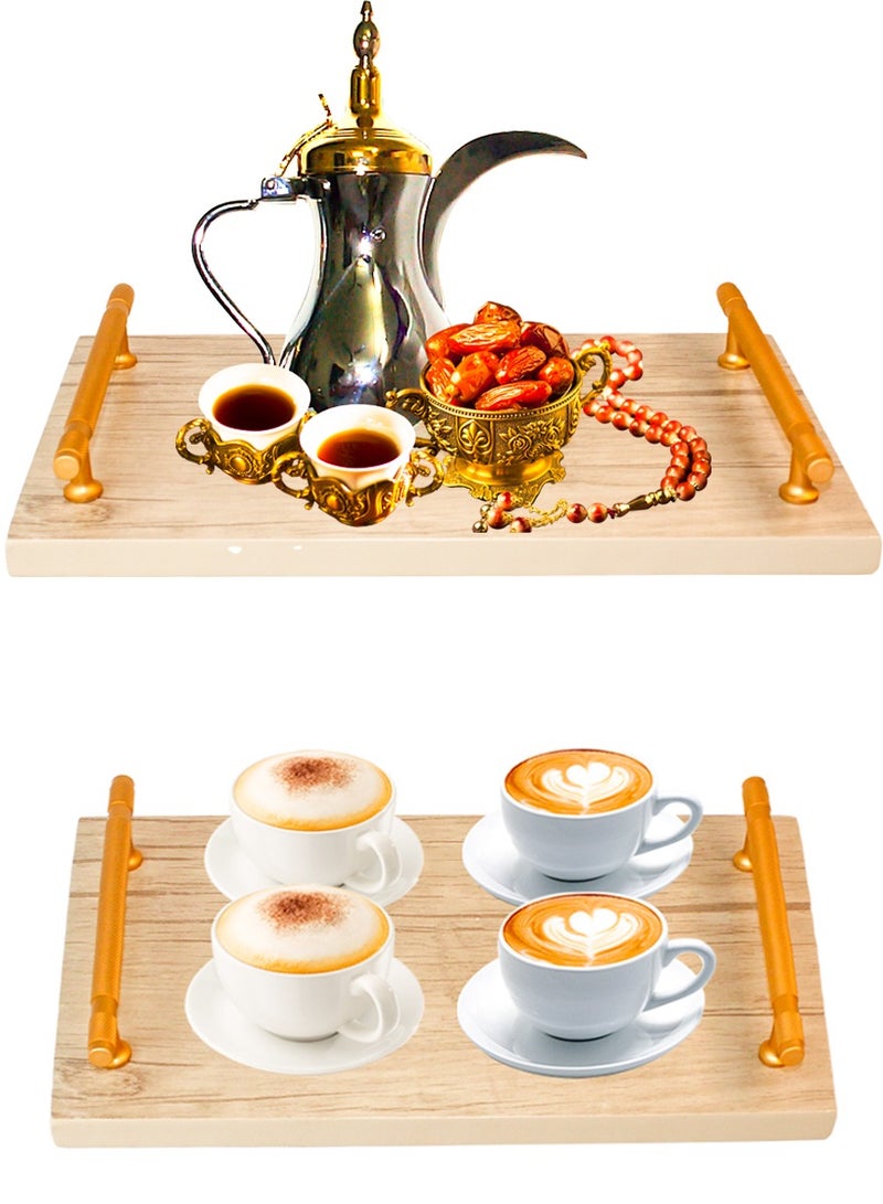 ISHWAZ Tray For Serving Premium Wood - Image 2