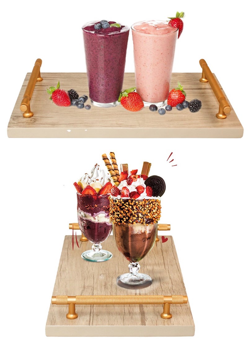 ISHWAZ Tray For Serving Premium Wood - Image 4