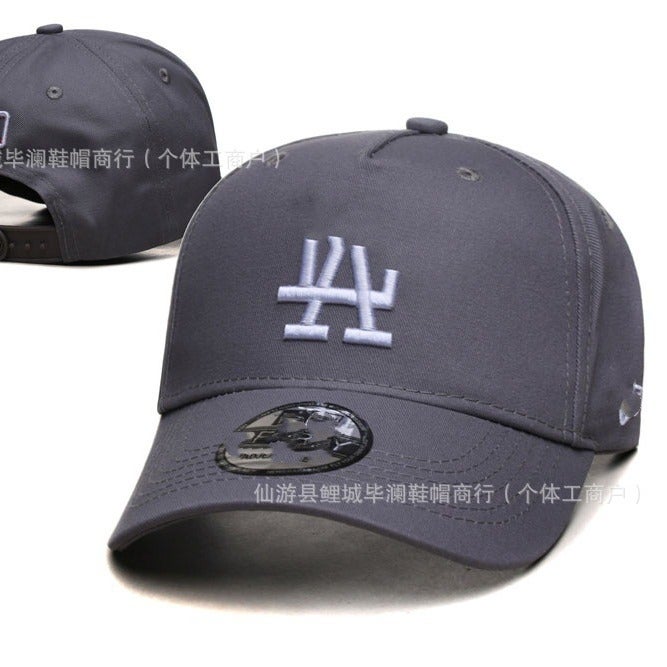 Baseball Dodgers Cap For Men And Women, Fashionable Baseball Cap, Outdoor Sun Protection Curved Brim Hard Top Trendy Hat - Image 3