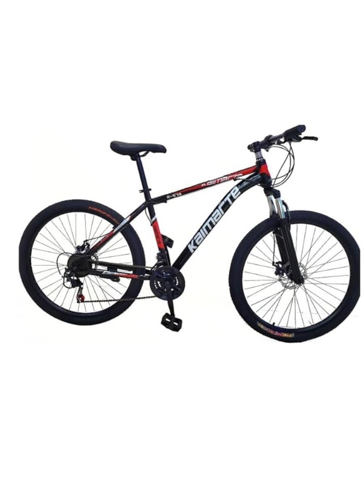 Generic Mountain bike, 29 inches, 21 speed, frame Carbon Steel, red/black, Dual Dic Brake, Front Suspension  - Image 3