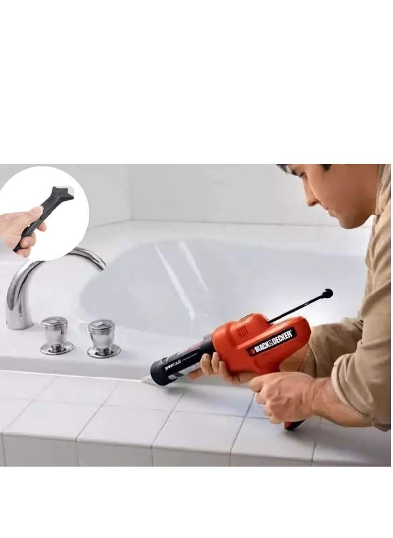 KASTWAVE 3 in 1 Silicone Caulking Tool Kit stainless steelhead Sealant Finishing Tool Grout Sc, Caulk Remover and Sealant Sc Tool, Caulk Removal Tool for Kitchen Bathroom Window  - Image 5