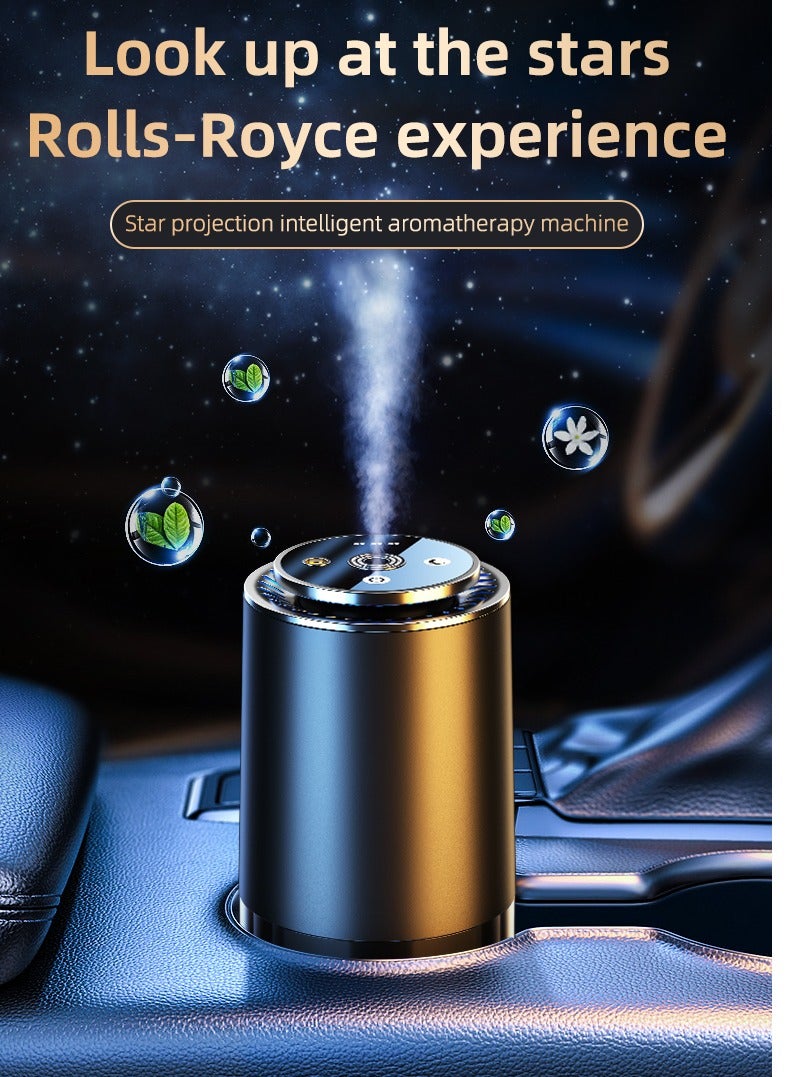 Full Star projection intelligent aromatherapy machine,Car Air Freshener,Car Decoration Car Diffuser Fragrance,Car Aromatherapy - Image 3