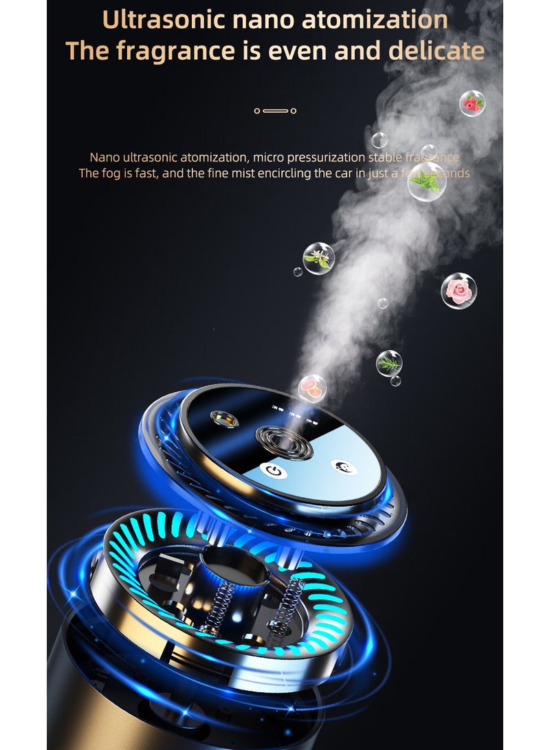 Full Star projection intelligent aromatherapy machine,Car Air Freshener,Car Decoration Car Diffuser Fragrance,Car Aromatherapy - Image 5