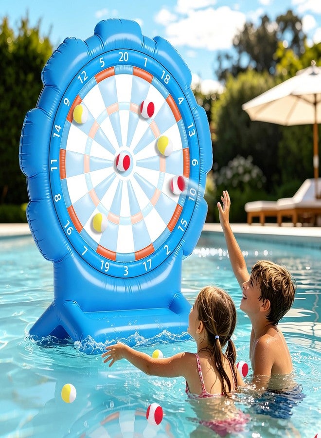 Waybesty Best Pool Toys Game for Kids Teens, Inflatable Dart Board Toss Pool Games with 10 Sticky Balls, Swimming Pool Floats Game for Yard, Beach, Indoor & Outdoor Play, Summer Party Birthday Gift Age 4-12 - Image 1
