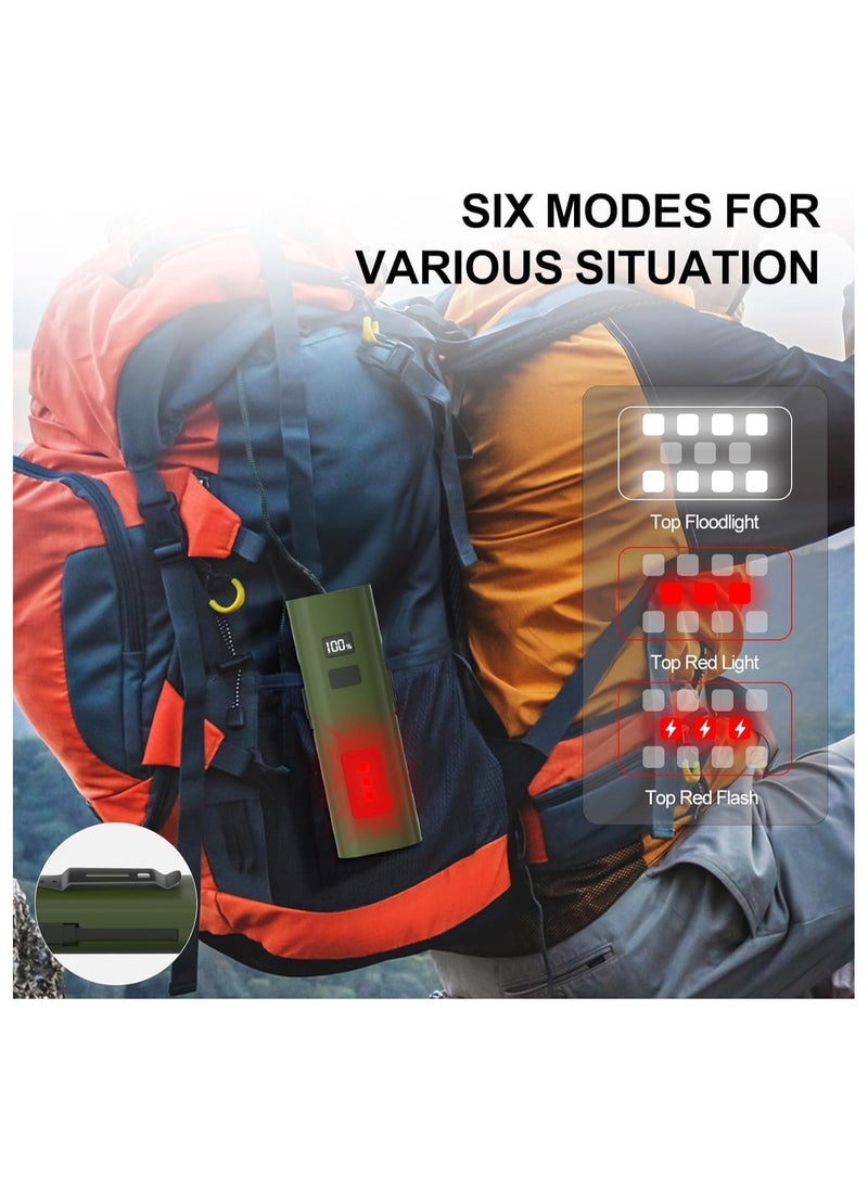 Generic - Powerful bike light with 6 lighting modes, built-in power bank to charge your mobile, waterproof for your trips anytime and anywhere – power and lighting in one device! - Image 1