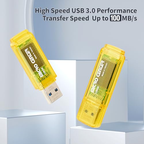 INLAND Micro Center Super Speed 128GB USB 3.0/USB3.1 Gen1 Flash Drive Gum Size Memory Stick Thumb Drive Data Storage Jump Drive - Image 2