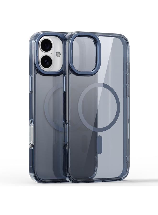 erorex Case For iPhone 16 Mirror Crystal Clear Lens Holder MagSafe Magnetic Phone Case - Image 1