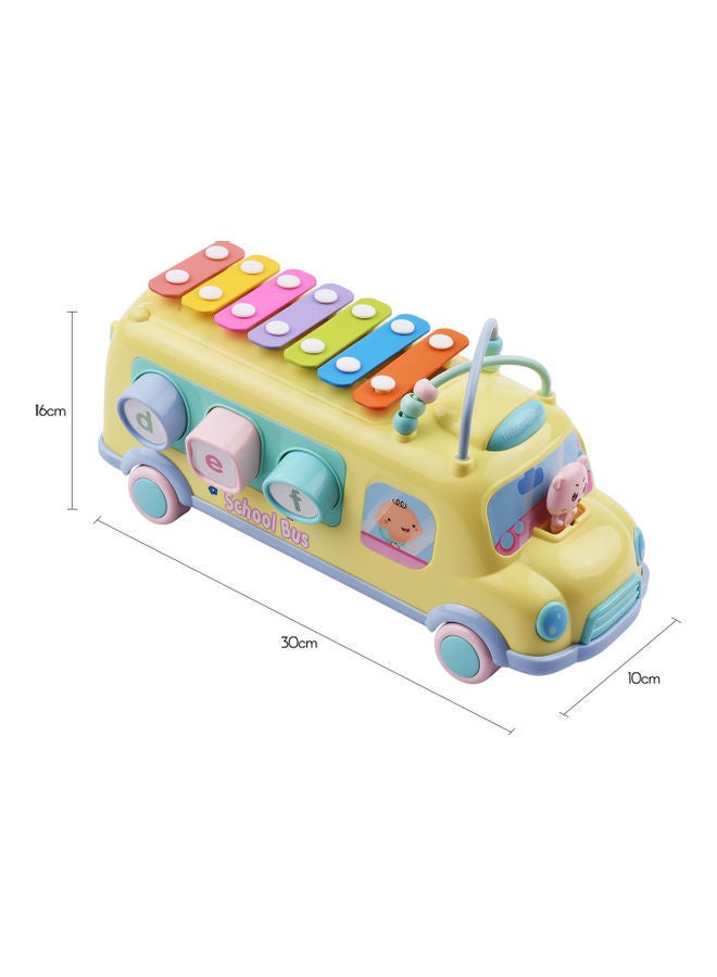 NIBEMINENT 7-Key Xylophone Toy Musical Bus 31x12x16.5centimeter  - Image 3