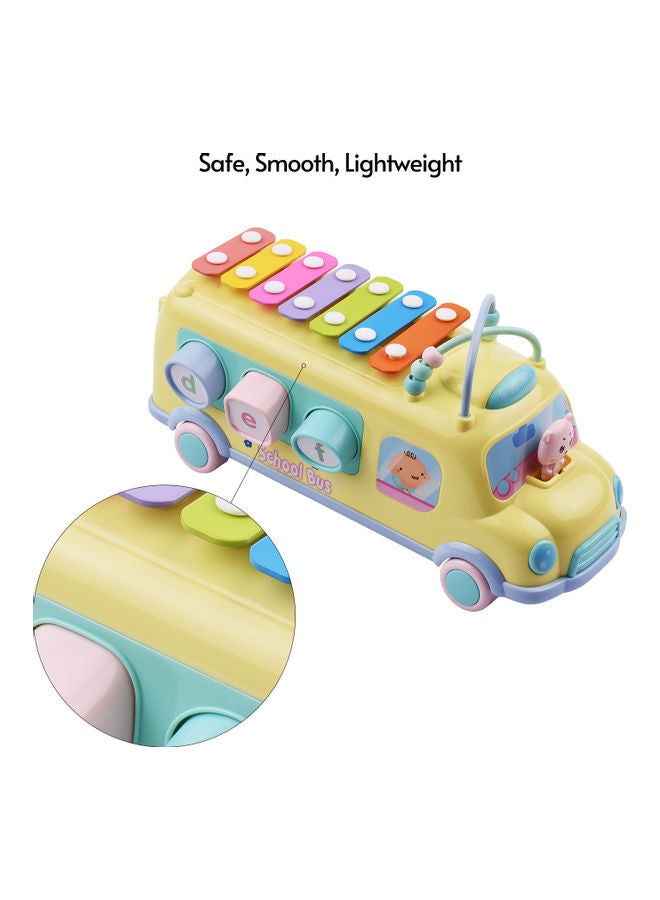 NIBEMINENT 7-Key Xylophone Toy Musical Bus 31x12x16.5centimeter  - Image 4