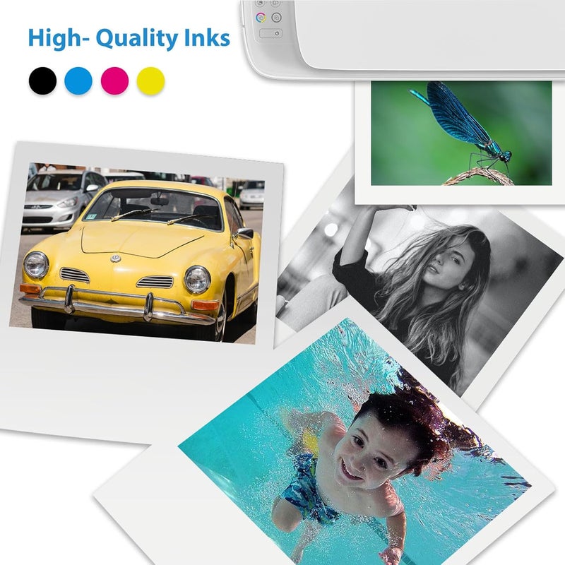Relcolor 63XL Ink Cartridges Black Color Combo 3 Pack Replacement for HP Ink 63 XL HP63 HP63XL for Officejet 3830 4650 4652 4655 5200 5252 5255 5258 Envy 4520 4512 Deskjet 1112 2132 3630 3632 Printer - Image 5