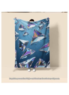 General Flannel thin blanket (warm and comfortable, suitable for sleep, gaming, dust removal and sandproof) 150cm*200cm - 818  - Image 3