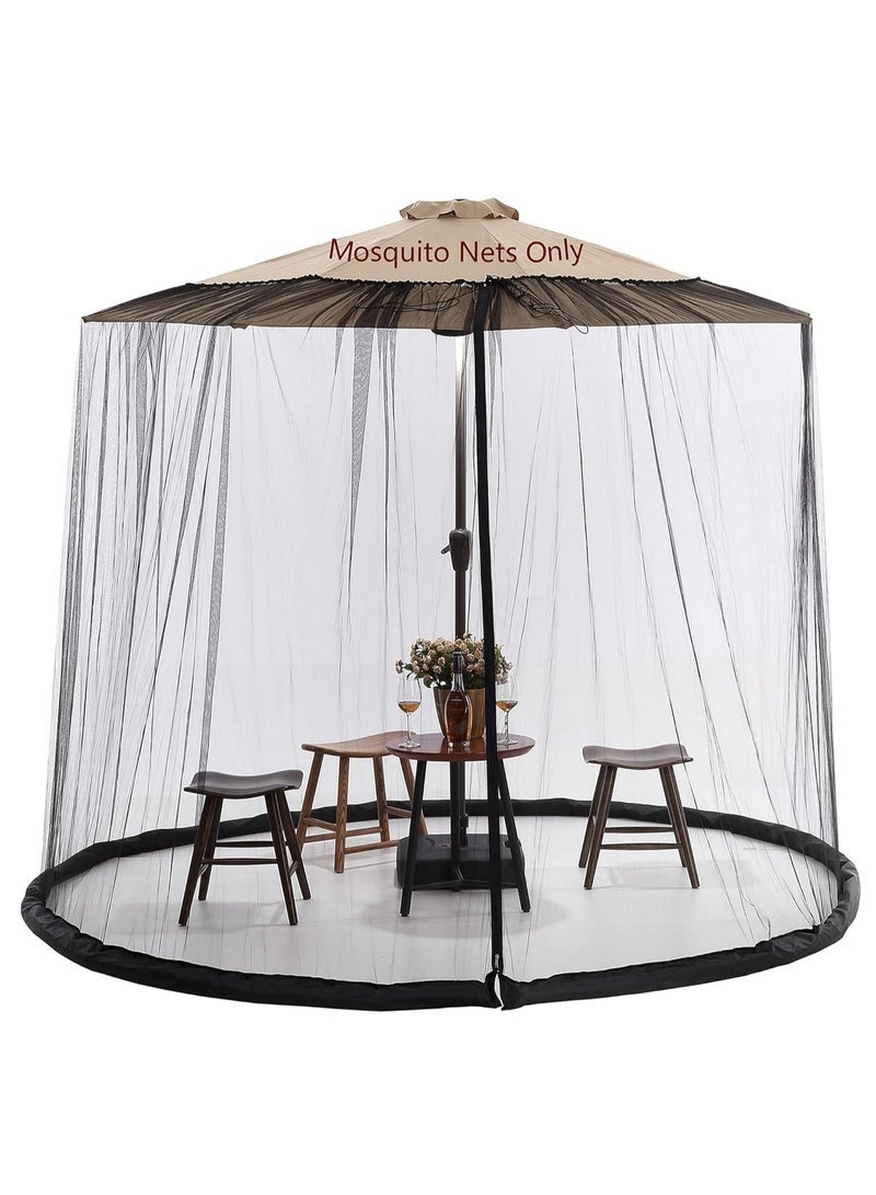 كيلا ناموسية بطول 9/10 قدم للمظلات الخارجية المصنوعة من البوليستر (الناموسية فقط) - Image 1