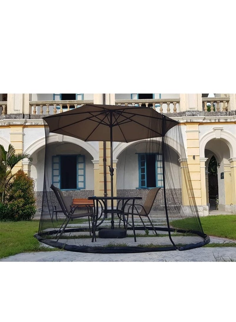 كيلا ناموسية بطول 9/10 قدم للمظلات الخارجية المصنوعة من البوليستر (الناموسية فقط) - Image 4