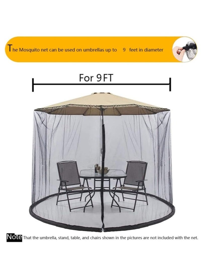 كيلا ناموسية بطول 9/10 قدم للمظلات الخارجية المصنوعة من البوليستر (الناموسية فقط) - Image 3